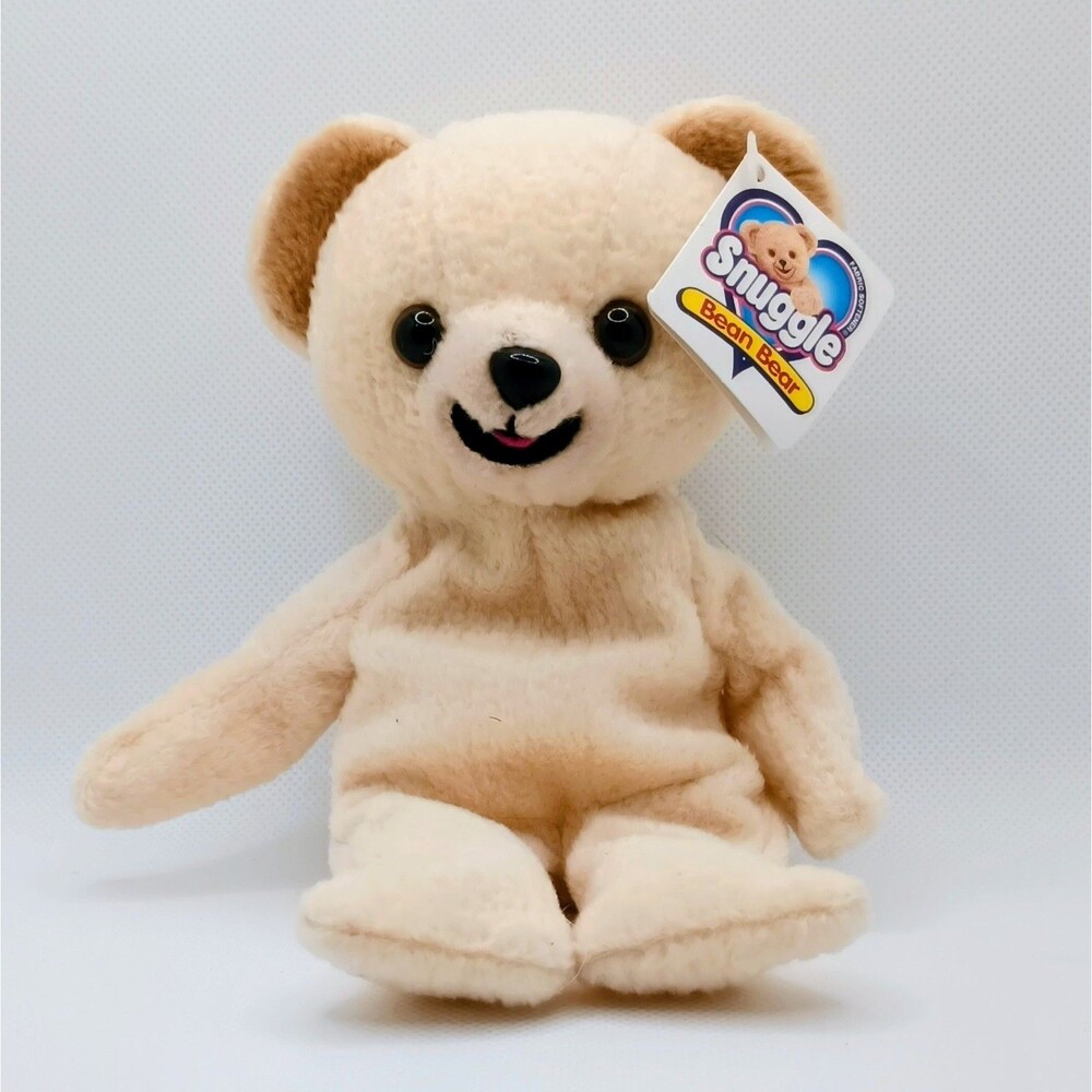 Vintage 1999 Snuggle Bear Bean Plush Advertising Toy Snuggle Fabric Softener NWT